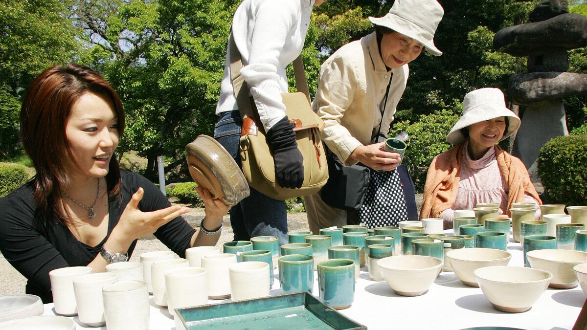 上野焼春の陶器まつりの案内画像